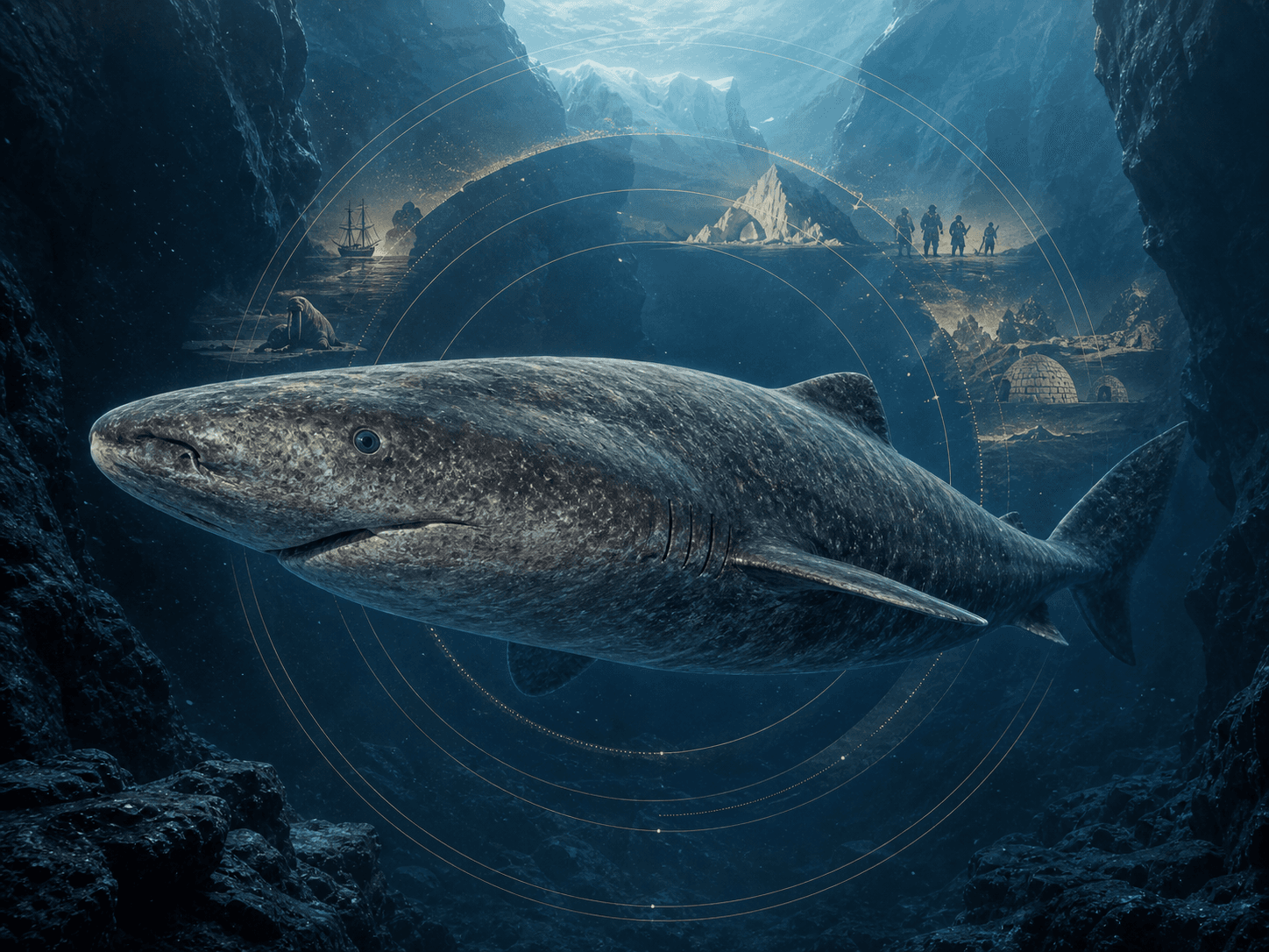 Illustration for investigation 15: Some deep-sea animals can live for centuries.